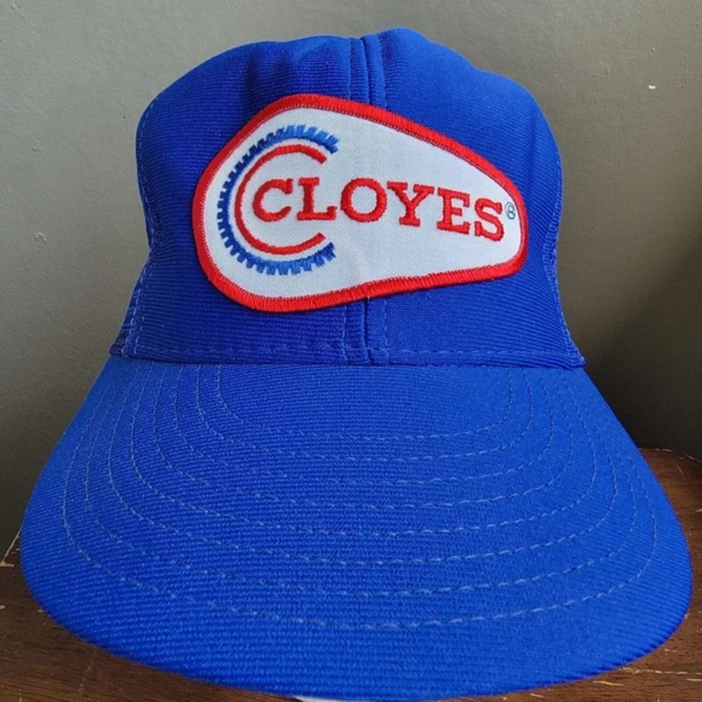 Vtg Cloyes Automotive Auto Timing Chain Sets Racing‎ Snapback Trucker Cap Hat